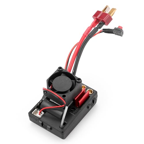 HAIBOXING 1/12TH 1/16TH Scale RC Cars Part Receiver, Brushless RC Truck Spare Parts Brushless ESC/Receiver with Cooling Fan Apply to 903A & 16890A (E785) - Image 2