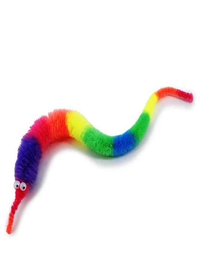 MilesMagic Magician's Twisty Worm Gimmick | Moving Funny Wiggly Fuzzy Worms Obedient on Invisible Thread String Close Up Magic Trick, 1 Piece (Multicolor) - Image 4
