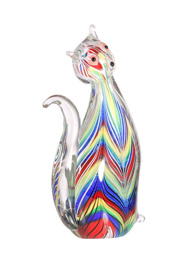 NIBEMINENT Kitten Gift Glass Ornament Multicolour 1.98kg - Image 1