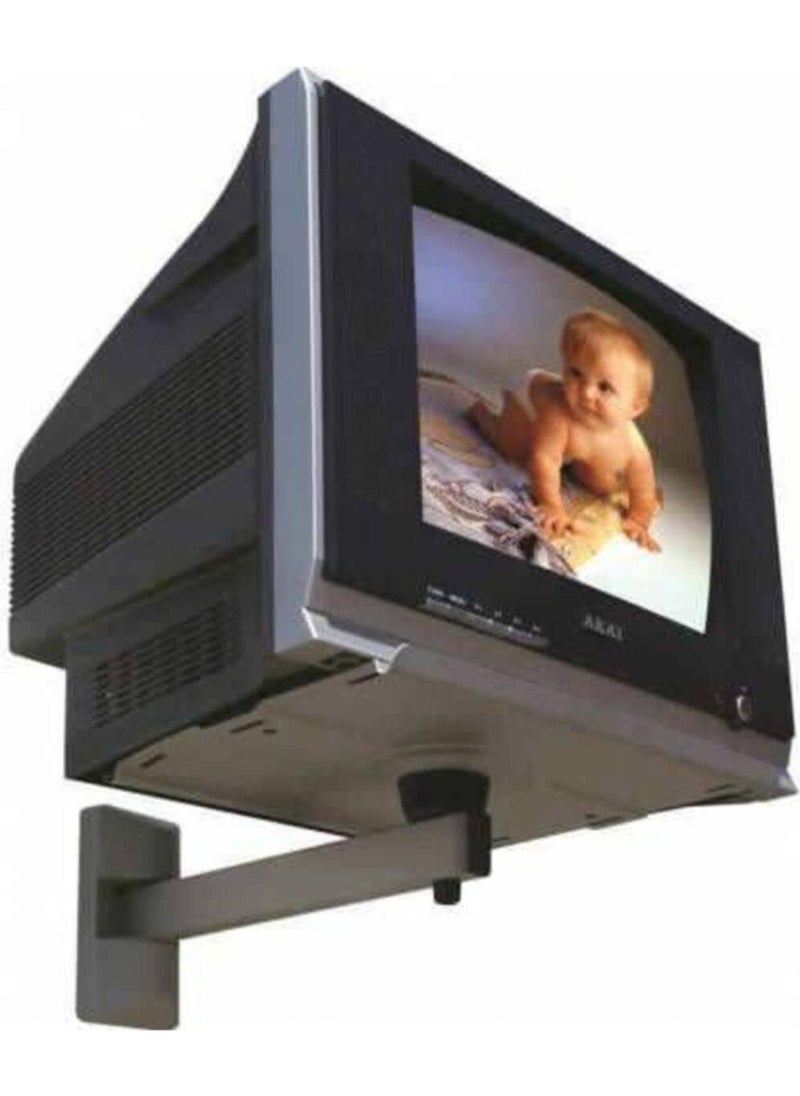 BioTech Tube TV Hanger Bracket 37-42 Screen Movable TV Hanger Bracket Black  - Image 2