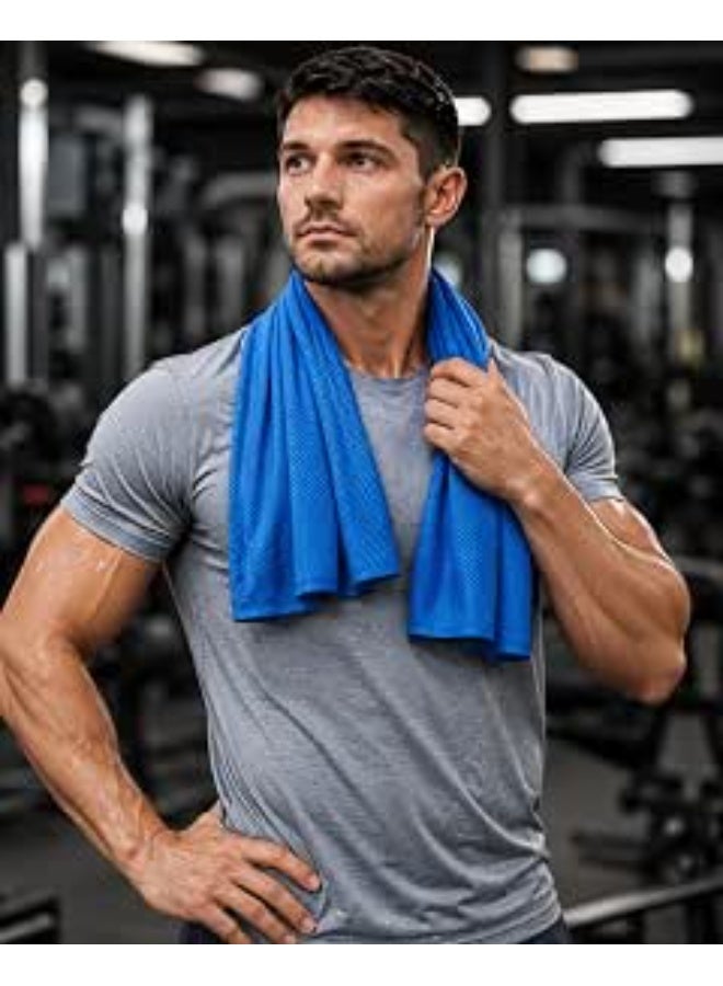 Instant cooling exercise pad, breathable and sweat-wicking sports pad for running, hiking, cycling, and training, quick-drying neck pad, random color, 1 piece - Image 1