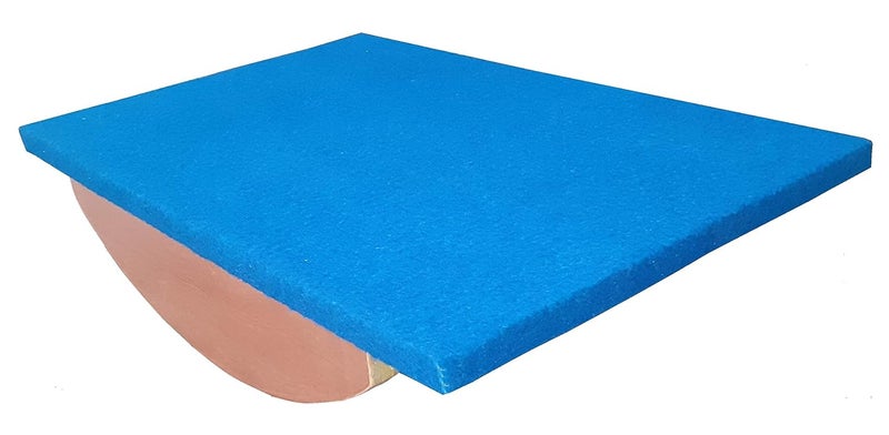 TYCOON PHYSIO SOLUTIONS Wooden Balance Board Foot Rocker Leg Exerciser Occupational Physio Therapy,Simply fit Board & Balance Board (Its Safe Balancing Board) - Image 5