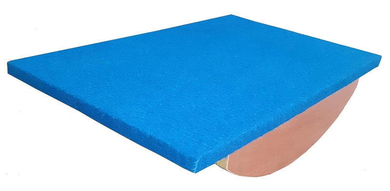 TYCOON PHYSIO SOLUTIONS Wooden Balance Board Foot Rocker Leg Exerciser Occupational Physio Therapy,Simply fit Board & Balance Board (Its Safe Balancing Board) - Image 4