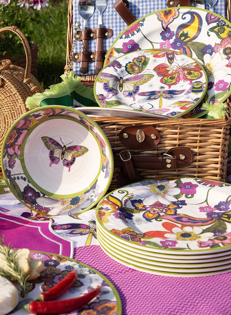 Baci milano Rectangular Melamine Tray 33x47 cm Amazzonia Baci Milano - Image 4