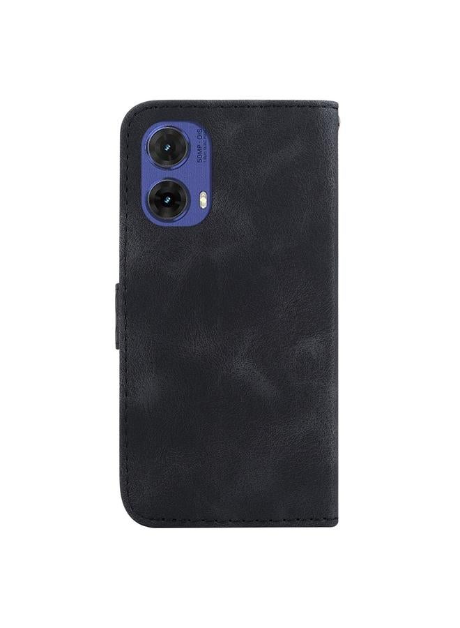 S-TOP Case For Motorola Moto G85 Seven-shaped Embossed Leather Phone Case - Image 3