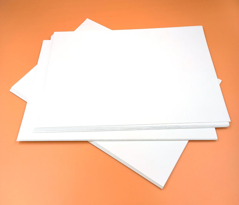 ARETOR A4 Ivory Paper Pack of 20, 210 GSM, Sketching and Drawing Paper Size 8X11 Inch