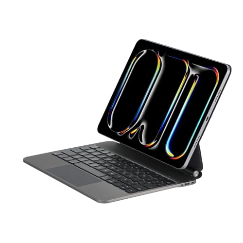 mobee Magic Keyboard Case for iPad Pro 11 inch 4th3rd2nd1st Gen iPad Air 11 inch M4M3M2 202620252024 109 iPad Air 5th 4th Generation Magnetic Keyboard Case Trackpad Backlit - Image 1