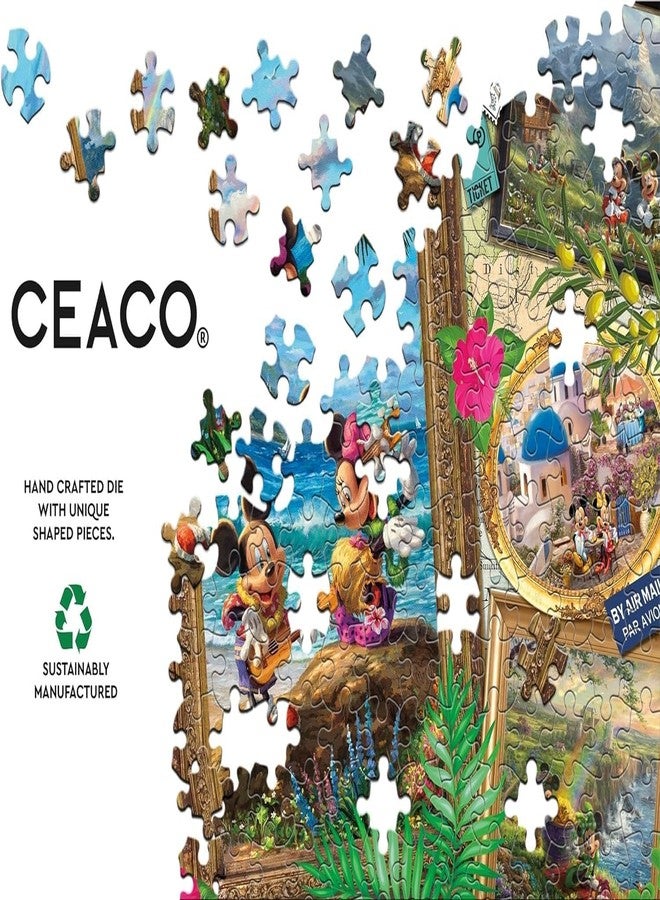 Ceaco - Thomas Kinkade - Disney - Travel Collage - 2000 Piece Jigsaw Puzzle - Image 5