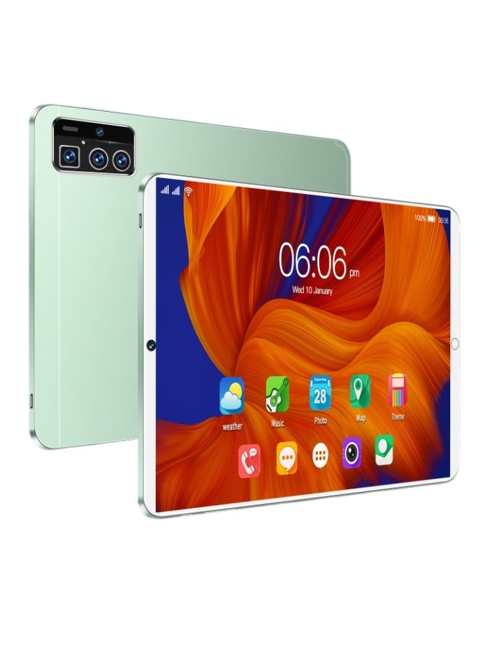 AROAQ 14 Pro Mobile Phone Tablet, 10.0 Inch Large Screen HD Smart Tablet PC, 16GB RAM 1024GB ROM Wifi Android Pad, 5G Full Network Bluetooth Calling Touch Pad, (1pc, Green) - Image 1