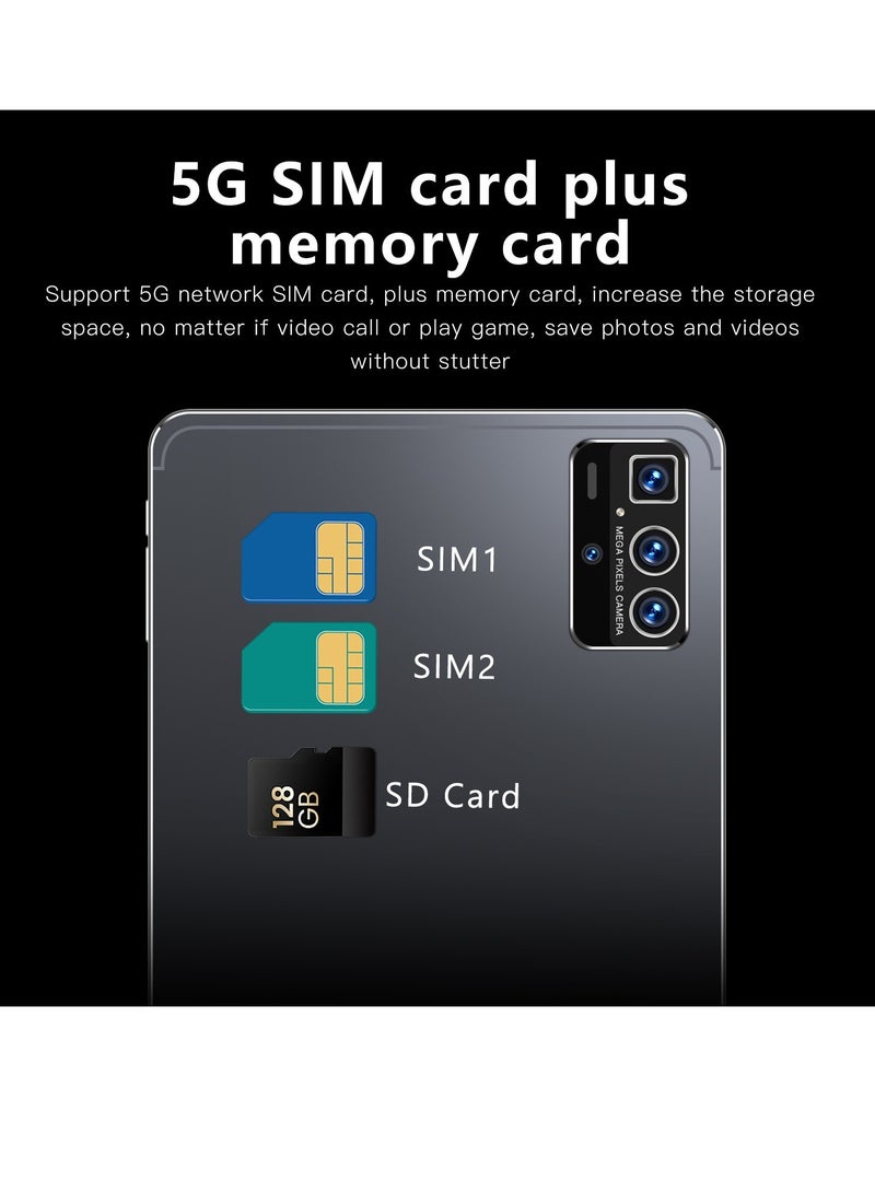 AROAQ 14 Pro Mobile Phone Tablet, 10.0 Inch Large Screen HD Smart Tablet PC, 16GB RAM 1024GB ROM Wifi Android Pad, 5G Full Network Bluetooth Calling Touch Pad, (1pc, Green) - Image 4