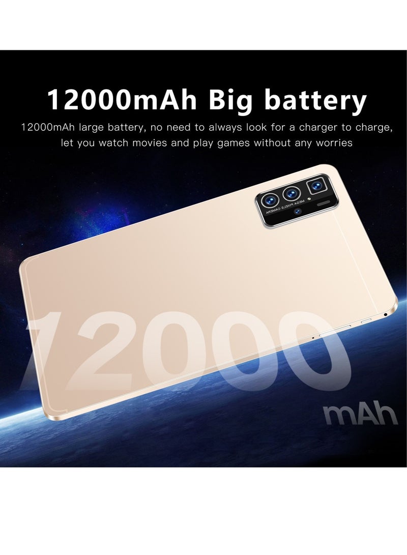 AROAQ 14 Pro Mobile Phone Tablet, 10.0 Inch Large Screen HD Smart Tablet PC, 16GB RAM 1024GB ROM Wifi Android Pad, 5G Full Network Bluetooth Calling Touch Pad, (1pc, Green) - Image 5