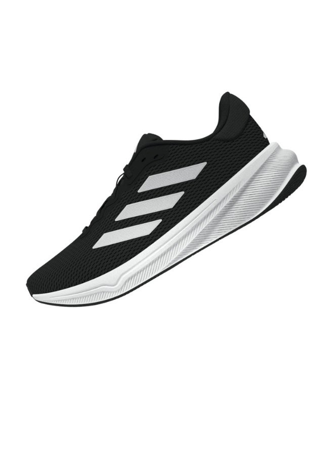 adidas حذاء جري نسائي أسود Response W مقاس 3.5 - Image 2
