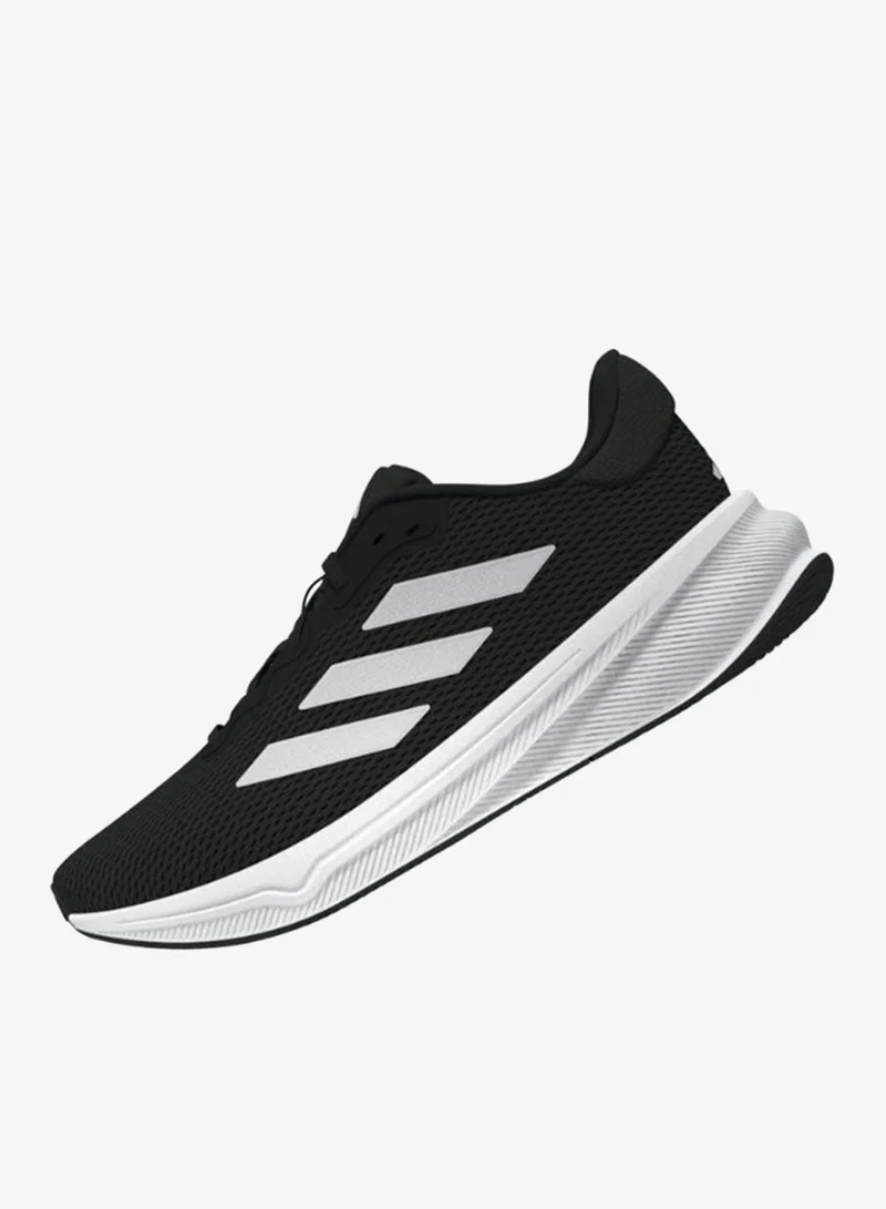 adidas حذاء جري نسائي ريسبونس دبليو أسود مقاس .