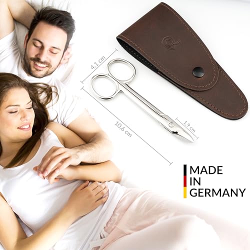 marQus - Toenail Scissors made in Germany - for precise cutting of thick nails, suitable as pedicure tool, with Premium Storage Case - Image 4