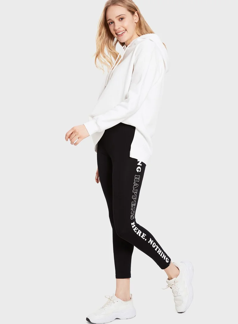 LC WAIKIKI Slogan Tights