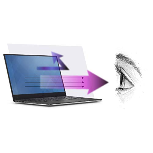 EZ-Pro Screen Protector Premium Anti Blue Light and Anti Glare Screen Protector (3 Pack) for 18.5 Inches Widescreen Desktop Monitor. Filter out Blue Light and relieve computer eye strain to help you sleep better - Image 1