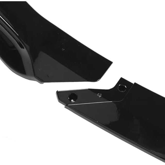 Torvex Bumper Lip, Front Splitter Spoiler Diffuser Compatible with Genesis Coupe Facelift 2013-2016 3pcs Impact Resistant PP Front Bumper Lip Kit - Image 5