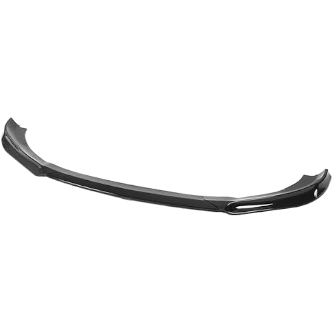 Torvex Bumper Lip, Front Splitter Spoiler Diffuser Compatible with Genesis Coupe Facelift 2013-2016 3pcs Impact Resistant PP Front Bumper Lip Kit - Image 3