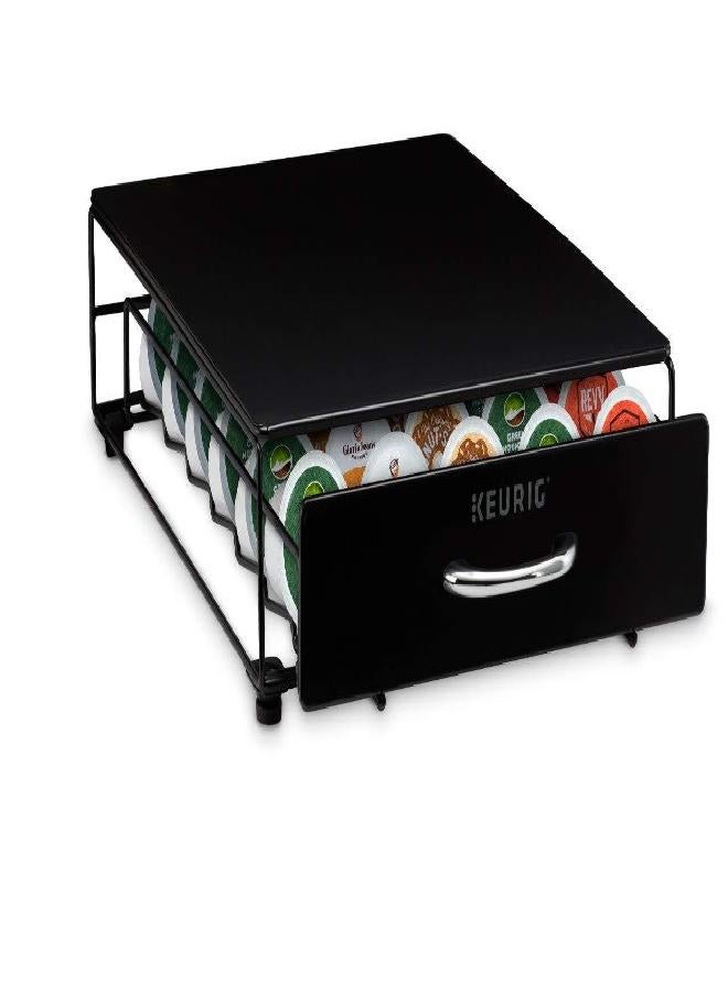 Keurig Keurig Under Brewer Storage Drawer, Coffee Pod Storage, Holds Upto 35 Keurig K-Cup Pods, Black  - Image 1
