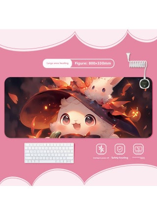 Healing Rabbit Heating Heating Pad Warm Table Pad Office Computer Desktop Heating Mouse Pad-Color:700x330mm-Pattern:Jr-healing Rabbit 109 - pzsku/ZF4793DA7B8B8FB02D4BDZ/45/1744875588/0c165b7f-ce7a-4b63-ad79-bcaaf510db45