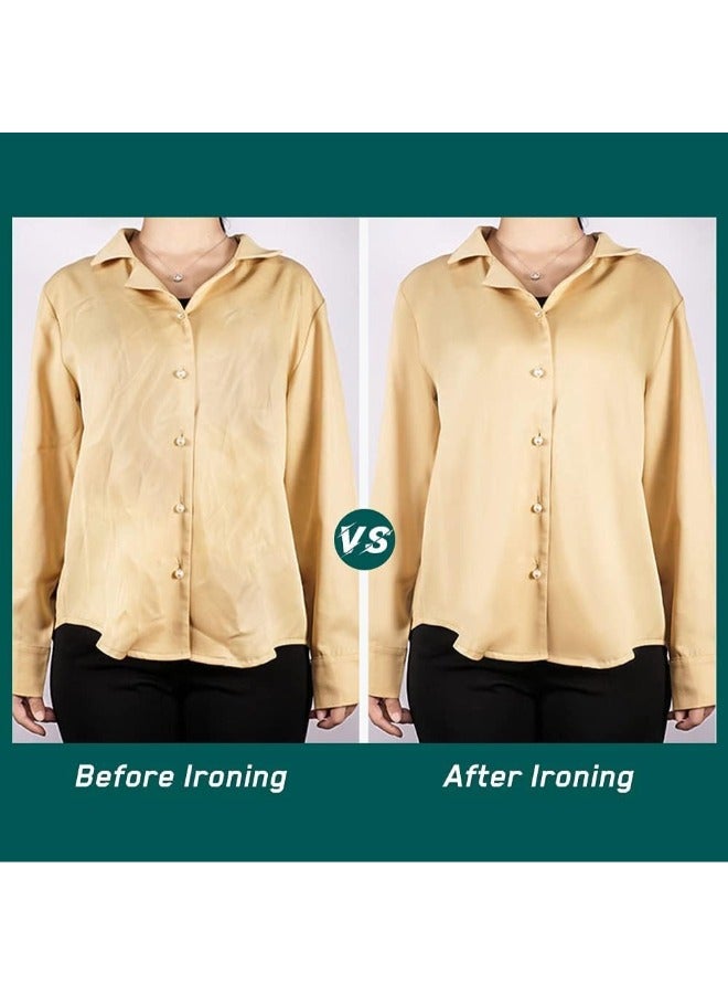 Mini Steam Iron for Clothes  Handheld Garment Steamer  Fast Heat up Non Stick Ceramic Soleplate Lightweight Foldable Design Ideal for Home Travel Business Sewing Quilting and Crafting. - Image 3