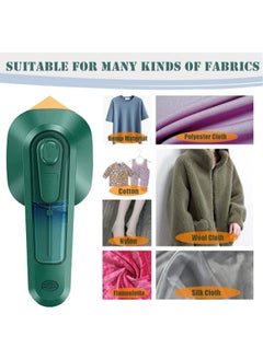 Generic Mini Steam Iron for Clothes  Handheld Garment Steamer  Fast Heat up Non Stick Ceramic Soleplate Lightweight Foldable Design Ideal for Home Travel Business Sewing Quilting and Crafting.  - Image 4