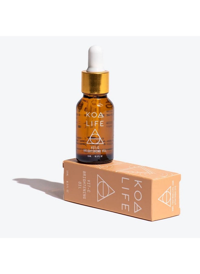 KOA LIFE Vitamin C Collection Bundle Discount Vitc Brightening Cleanser 30Ml & Vitc Brightening Oil 15Ml & Gua Sha Massage Tool Antiaging Treats Hyperpigmentation Brightens Evens Skin Tone  - Image 5