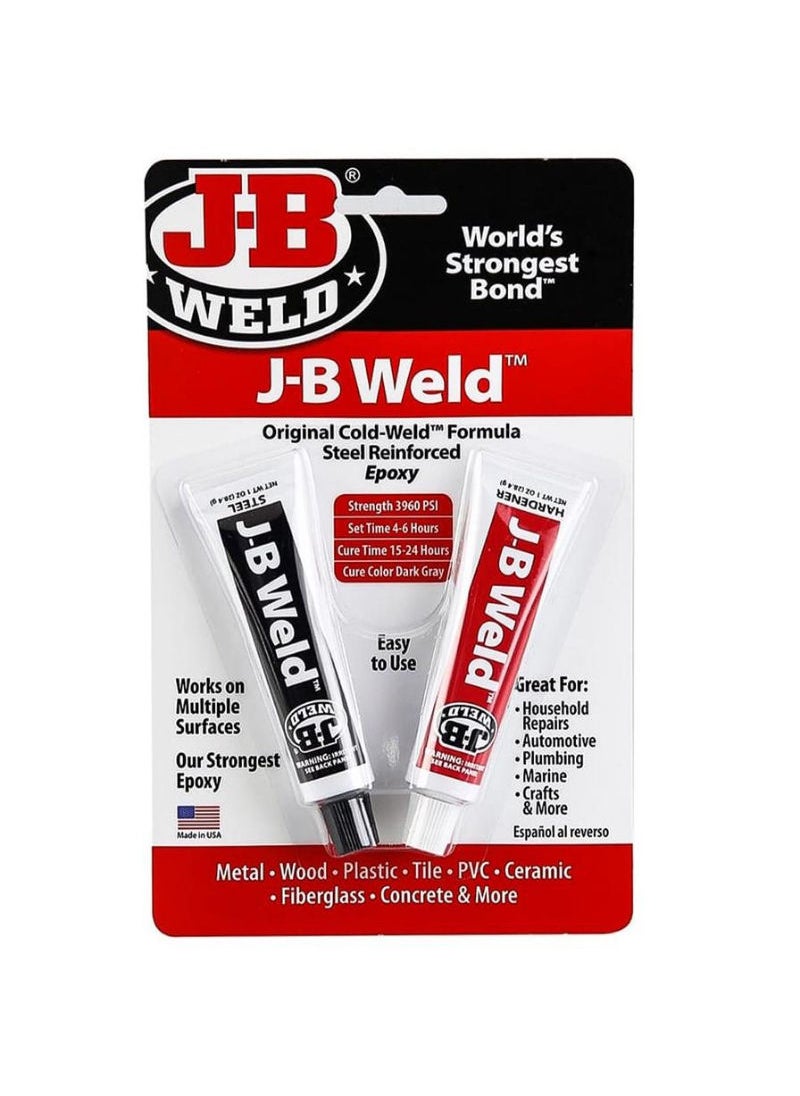 J-B WELD J-B Weld Twin Tube 28.4g Pack of 2 