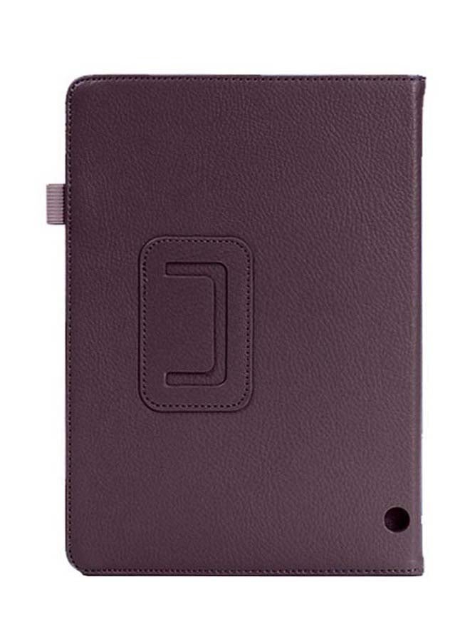 Loquat Folio Case Cover For Huawei MediaPad T3 9.6-Inch Brown
