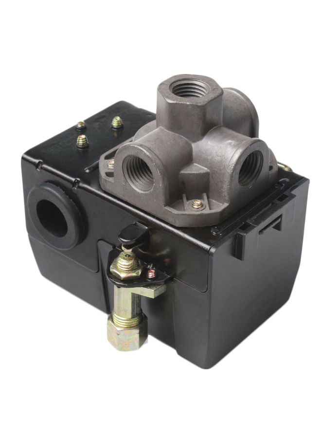 NIBEMINENT Air Compressor Pressure Switch Control Valve Black/Gold  - Image 1
