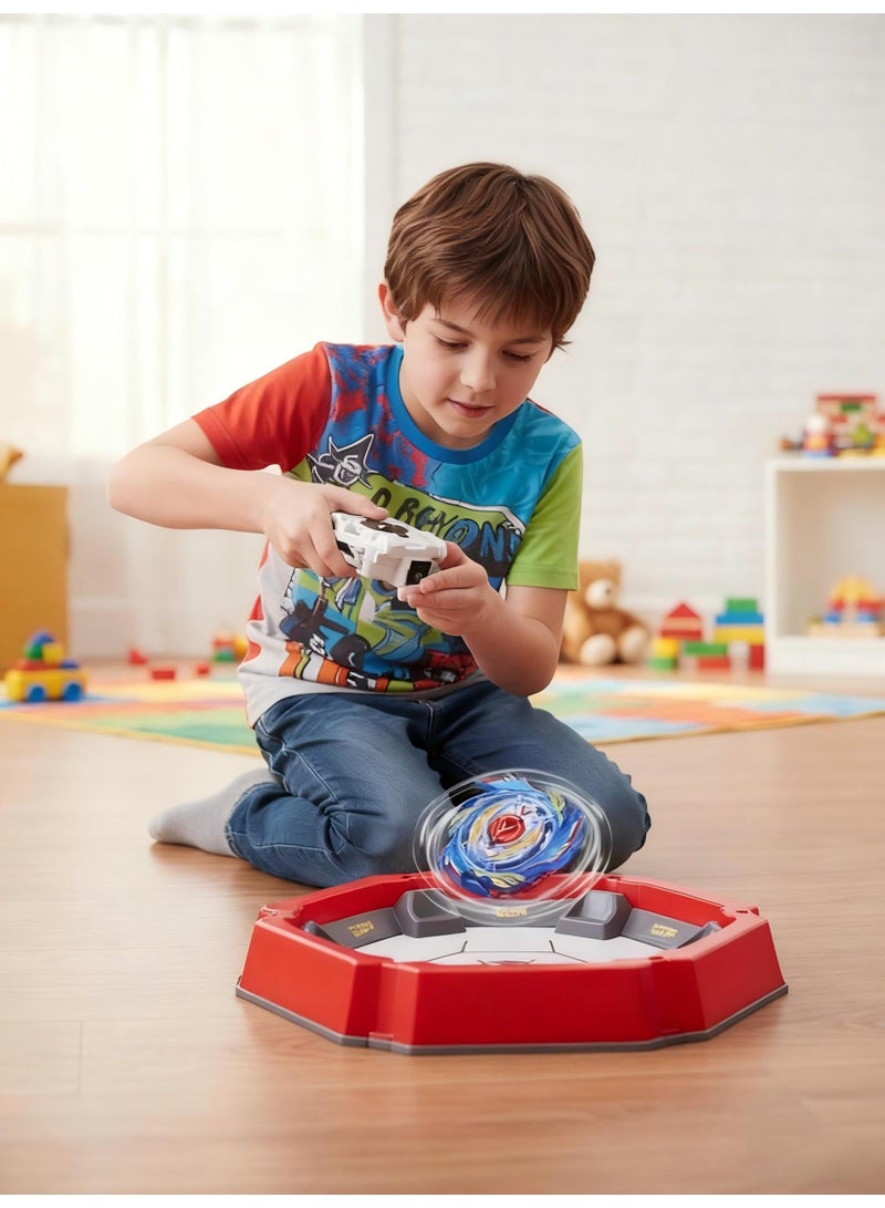 BeyBlade بي بليد كرييتف بيرست غود فالكيري ستارتر مع مشغل خيط للأطفال - Image 4