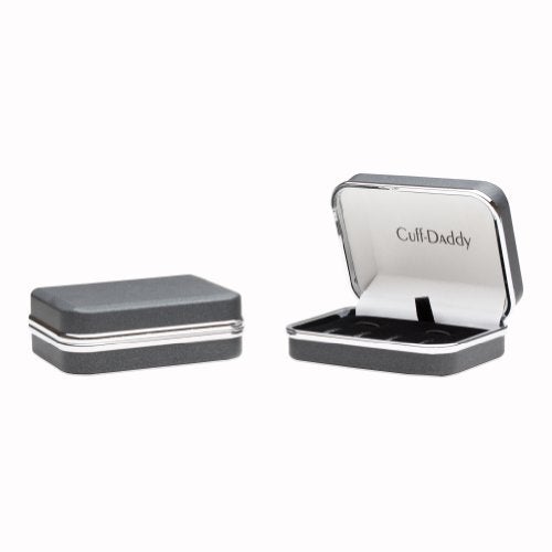 Cuff-Daddy Crystal Ball Cufflinks Studs with Presentation Box - Image 5