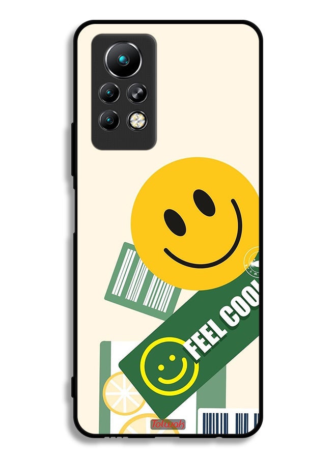Tolwak Infinix Note 11 Pro Protective Case Cover Feel Cool Sticker - Image 2