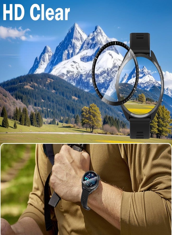 Simpeak 5-Pack Screen Protector Compatible with Garmin Forerunner 965 Smartwatch, Clear TPU Protective Film, Anti-Scratch, Sensitive Touch, Anti-Bubble - Image 5