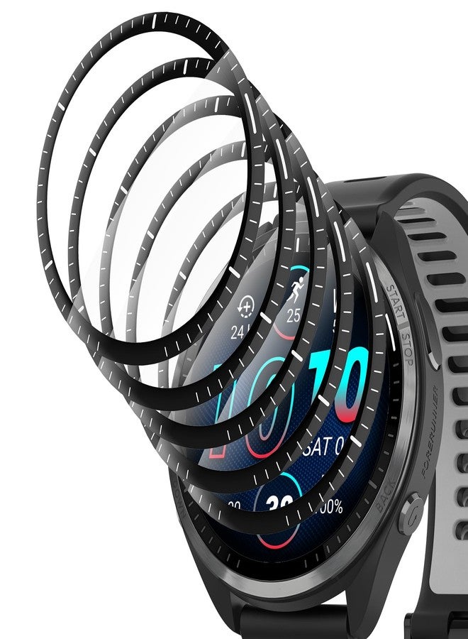 Simpeak 5-Pack Screen Protector Compatible with Garmin Forerunner 965 Smartwatch, Clear TPU Protective Film, Anti-Scratch, Sensitive Touch, Anti-Bubble - Image 1