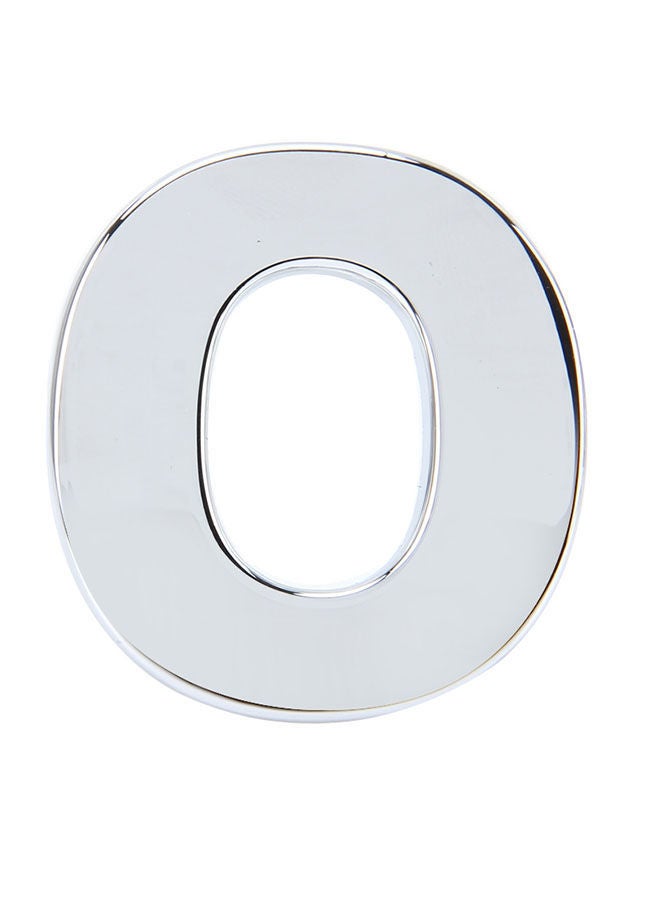 NIBEMINENT Car Badge Emblem 3D English Letter O Self-Adhesive Sticker Decal - Image 1