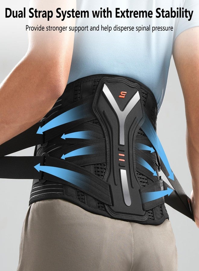 SueStar Back Brace for Lower Back Pain Relief with Y-Shaped Bionic Support System, Breathable Mesh Fabric Lumbar Support Belt for Men/Women, Immediate Relief from Sciatica, Herniated Disc, Scoliosis - Image 5