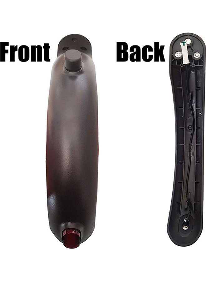 VINSOC Replacement Brake Rear Tail Light + Mudguard Fender + Hook For Xiaomi M365 30.48 x 9.65 x 6.35cm - Image 2