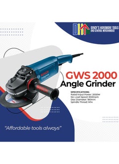 BOSCH Bosch GWS 2000 Professional Angle Grinder  - Image 3