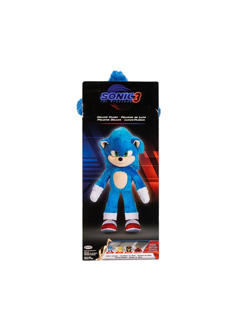 Sonic 3 Movie Deluxe Plush Sonic 13 - Blue