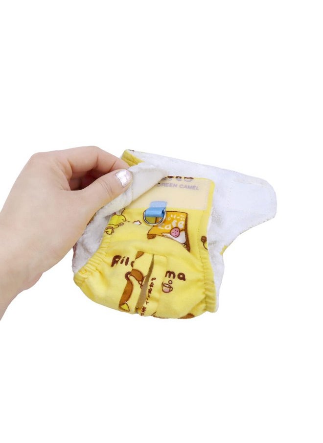 pranovo - 2 Marmoset Diapers Cover with Adjustable Velcro for Marmosets Under 8 Months Waist Circumference Less Than 7 Inches Comfortable Washable Durable Diaper - Image 1