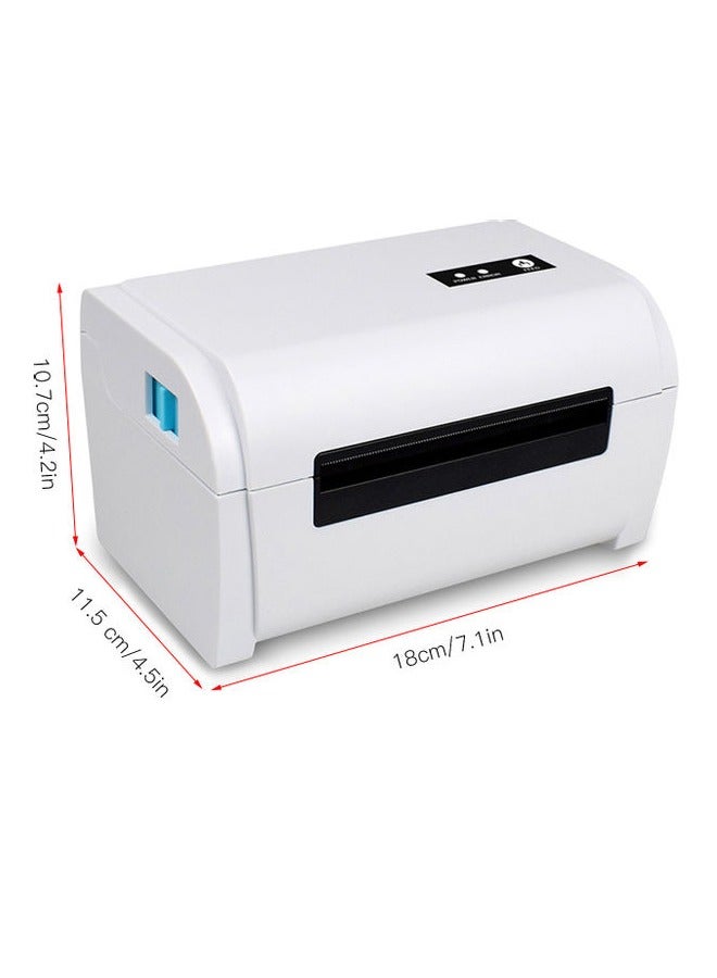 Thermal Label Printer High Speed Shipping Label Printer USB BT Connection Support 40-110mm Paper Width Compatible with Windows for Supermarket Store Restaurant Logistic - Image 3