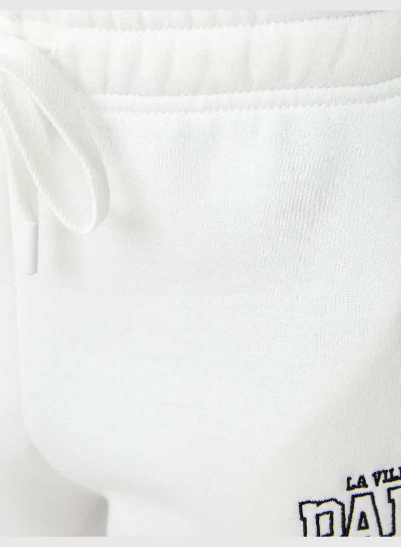 كوتون Elastic Waist pocket Detail Jogger Sweatpants