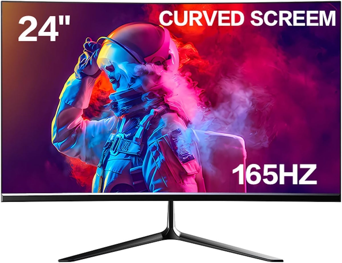 فوليوب Fuliop Curved Gaming Monitor 24 inch
