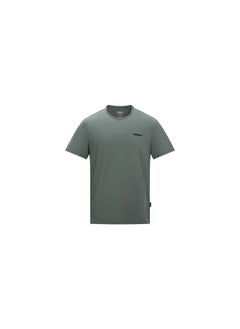 TOREAD TOREAD Men's Glacier Blue Short Sleeve Functional T-Shirt Mountain Green  - Image 1