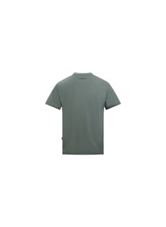 TOREAD TOREAD Men's Glacier Blue Short Sleeve Functional T-Shirt Mountain Green  - Image 2