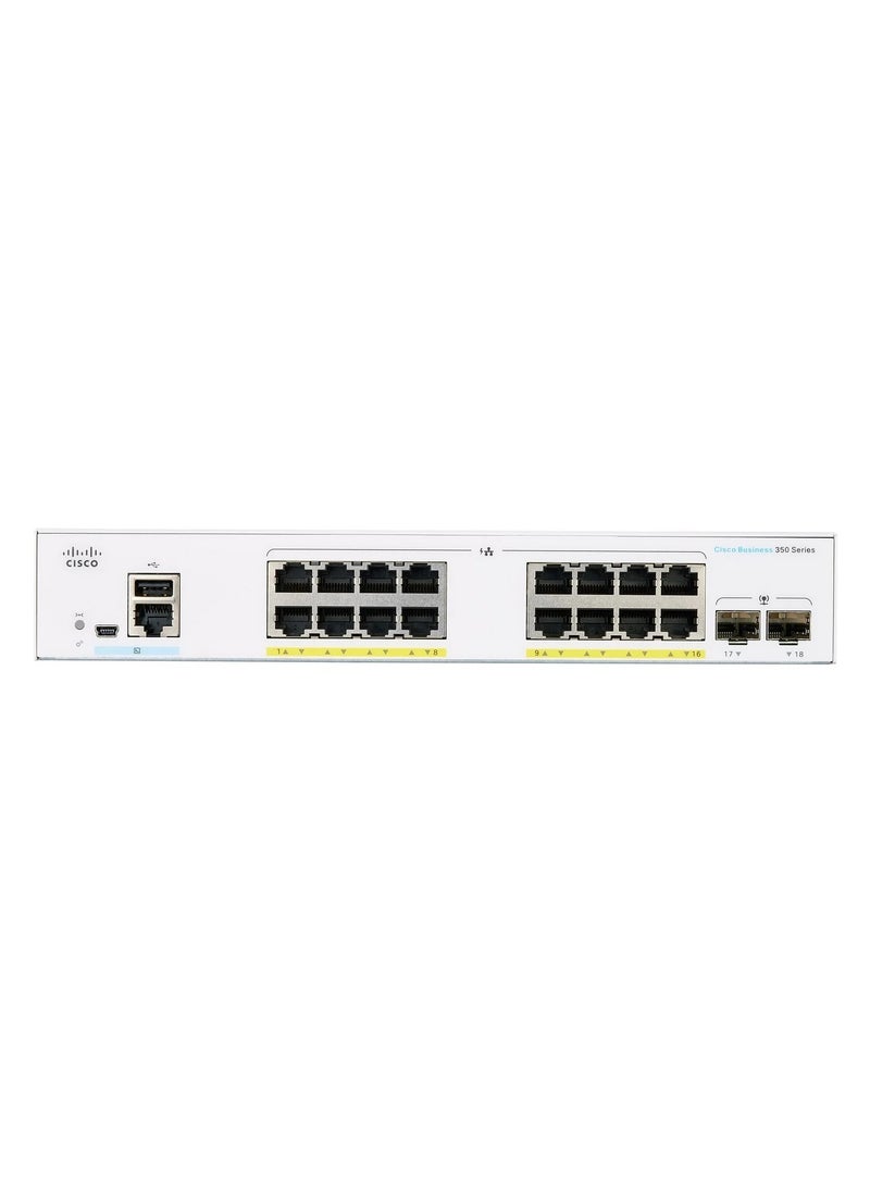Cisco Systems - CBS350-16P-2G-EU - Image 1