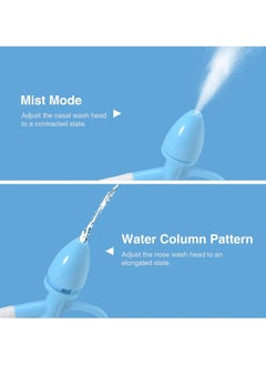 Ru syanl 300ml Sinus Rinse Neti Pot Squeeze Bottle Nasal Irrigation Hand Pump Rinse to Make Breathing Smooth Perfect for Cold or Flu Relief  - Image 4