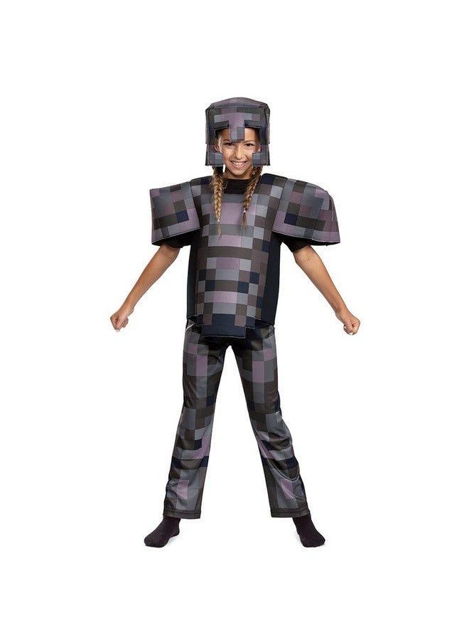 Disguise زي تنكر ماين كرافت، زي رسمي لدرع النذر للأطفال، زي ماين كرافت، حجم كبير للأطفال (12-12) - Image 5
