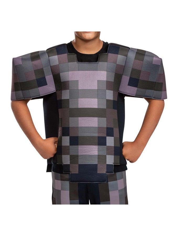 Disguise زي تنكر ماين كرافت، زي رسمي لدرع النذر للأطفال، زي ماين كرافت، حجم كبير للأطفال (12-12) - Image 3